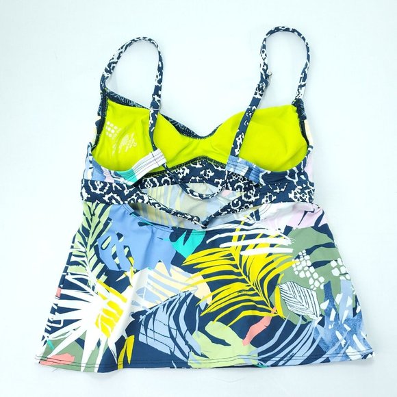 Title Nine Tankini Swim Top Women Girls XS Floral - Picture 4 of 10